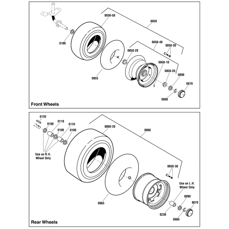 SNAPPER Rad- und Reifensatz, hinten, 20 x 8-8 ZS885457YP ORIGINAL | NewgardenParts.com