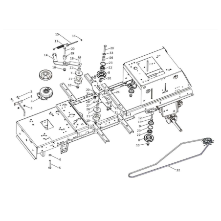 BELT ZS84012272 ORIGINALE SNAPPER | NewgardenParts.com