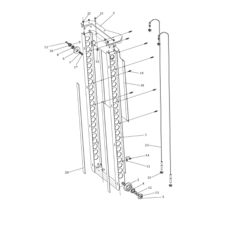 CAVO, Sollevamento ZS84013079 ORIGINALE SNAPPER | NewgardenParts.com