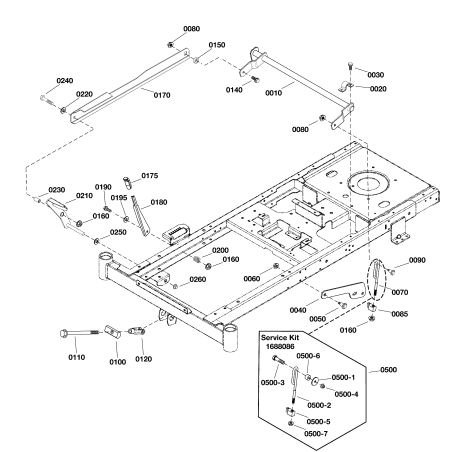 BOLT-SHD.38-16X.499D ZS009X51MA ORIGINAL SNAPPER | NewgardenParts.com