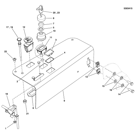 COVER, Ignition Switch ZS1717550SM GENUINE SNAPPER | NewgardenParts.com