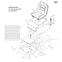 RESSORT - SIÈGE ZS7078299SM ORIGINAL SNAPPER | NewgardenParts.com