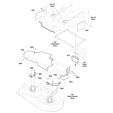 SUPPORT, COUVERCLE DE COURROIE, AVANT ZS1736518BMYP AUTHENTIQUE SNAPPER | NewgardenParts.com