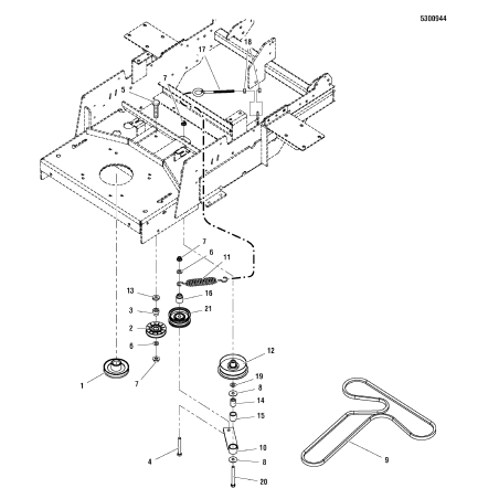 SPACER, SHOULDER ZS5045943 ORIGINAL SNAPPER | NewgardenParts.com