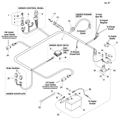 SNAPPER 4-POLIGES MAGNETVENTIL 12 VOLT DC (HUPE) ZS1686981SM ORIGINAL | NewgardenParts.com