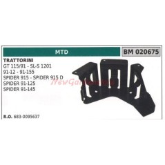 Carter copricinghia per trattorino rasaerba tosaerba GT 115/91 MTD 020675 | NewgardenParts.com