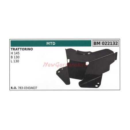 Carter Riemenabdeckung für Rasentraktor Rasenmäher H145 B130 L130 MTD 022132 | NewgardenParts.com
