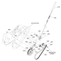 PULEGGIA, condotta ZS1739730 ORIGINALE SNAPPER