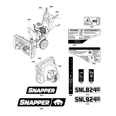 Aufkleber, Getriebe ZS1736616 ORIGINAL SNAPPER | NewgardenParts.com