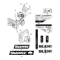 DECAL, Gearbox ZS1736616 ORIGINAL SNAPPER