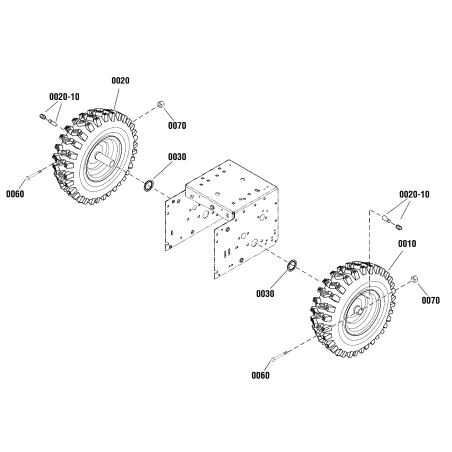 SNAPPER ORIGINAL RAD- UND REIFENKOMBINATION, 13 x 5.0, LH ZS1754328 | NewgardenParts.com