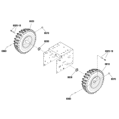 SNAPPER ORIGINAL RAD- UND REIFENKOMBINATION, 13 x 5.0, RH ZS1754329 | NewgardenParts.com