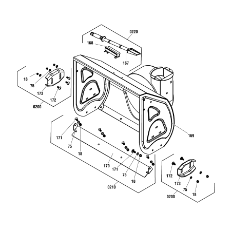 KIT, SKIE DE DÉVIATION ZS707550 ORIGINAL SNAPPER | NewgardenParts.com