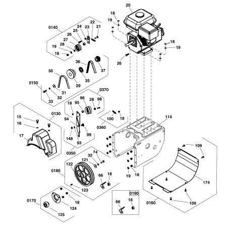 Courroie de transmission ZS707585 SNAPPER d'origine | NewgardenParts.com