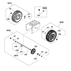 KIT, Wheel and Tire, Left ZS707533 ORIGINAL SNAPPER | NewgardenParts.com