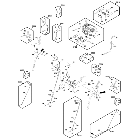 KIT, CÂBLE, TRACTION ZS84003855 ORIGINAL SNAPPER | NewgardenParts.com