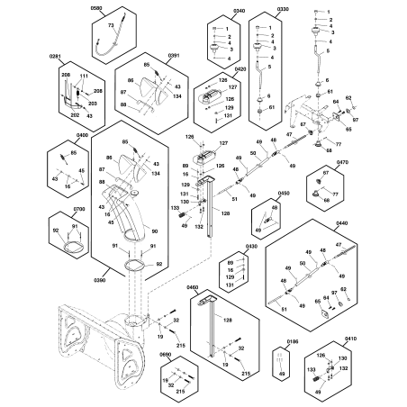 KIT, Deflettore per condotto cavi ZS771734 ORIGINALE SNAPPER | NewgardenParts.com