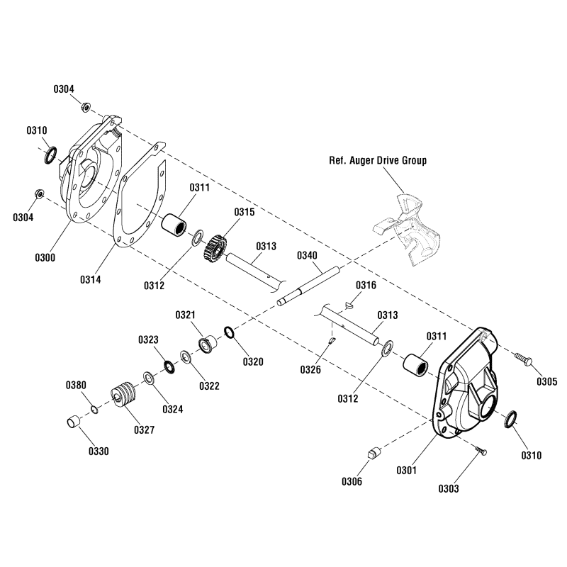 RING, retaining, 3/4 ZS1752515YP ORIGINAL SNAPPER
