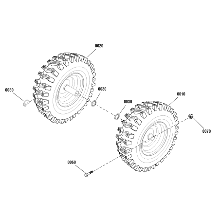 VIS, SHR 1/4-20X1.7 ZS577015MA ORIGINAL SNAPPER | NewgardenParts.com