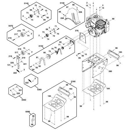 Courroie de transmission ZS770799 SNAPPER d'origine | NewgardenParts.com