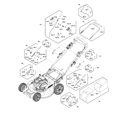SNAPPER ORIGINAL ZS771753 KIT, VORSICHT UND GESCHWINDIGKEITSKONTROLLE | NewgardenParts.com