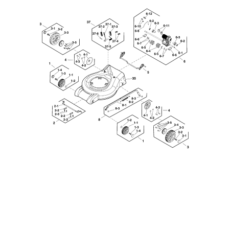 KIT, LAWN MOWER DECK ZS771759 ORIGINAL SNAPPER | NewgardenParts.com