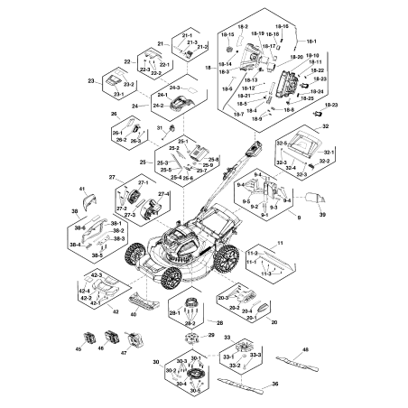 KIT, Botón de arranque ZS771611 ORIGINAL SNAPPER | NewgardenParts.com