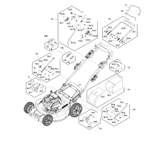 GRUPPO RACCOGLIERBA ZS770182 ORIGINALE SNAPPER | NewgardenParts.com