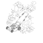 GRUPPO RACCOGLIERBA ZS770182 ORIGINALE SNAPPER