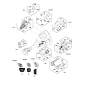 KIT, LEFT HANDLE, NA &amp- EU ZS770160 ORIGINAL SNAPPER
