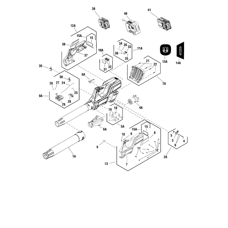 INTERRUPTOR SNAPPER ORIGINAL, GATILLO, KIT ZS770450