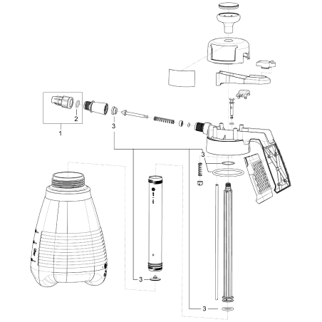 Regolare. Ugello, rosso SR49525 ORIGINALE SOLO | NewgardenParts.com