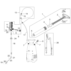 Tube de pulvérisation SR13545 d'origine uniquement