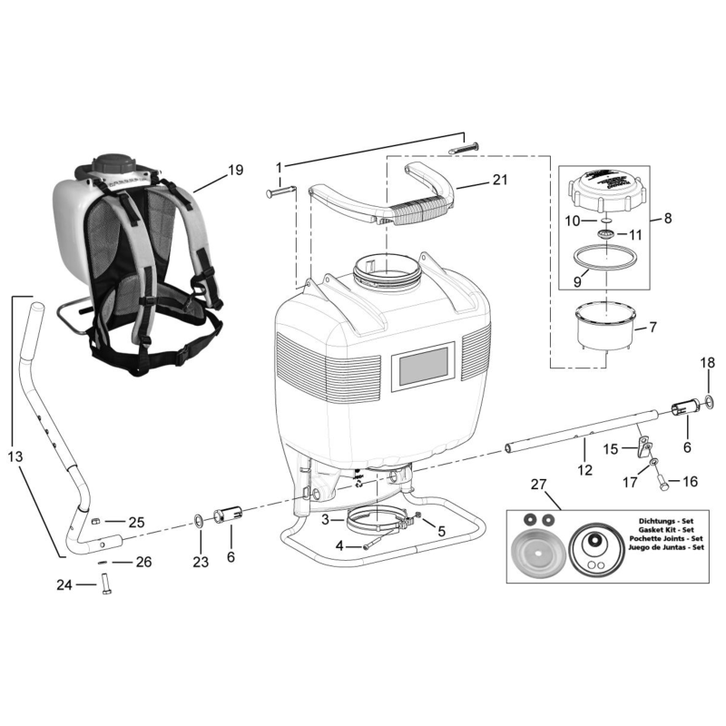 Washer SR0030131 ORIGINAL ONLY