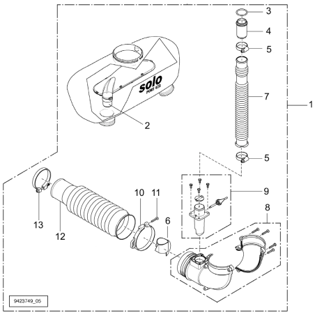 Kit de polvo SR4900233 SOLO ORIGINAL | NewgardenParts.com