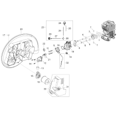 Joint de carburateur SR2061515 ORIGINAL UNIQUEMENT