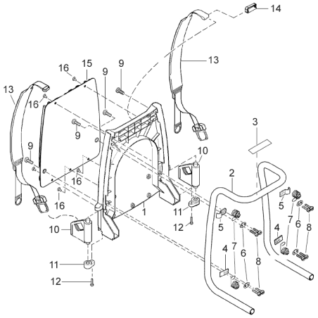 Gürtelhalter SR407427517 NUR ORIGINAL | NewgardenParts.com