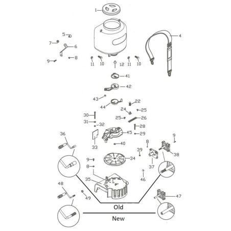 Albero motore filettato SR11639 ORIGINALE SOLO | NewgardenParts.com