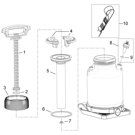 Cilindro SR12954 ORIGINALE SOLO | NewgardenParts.com
