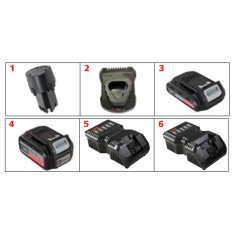 Batterie au lithium SR49482 d'origine 5,0 Ah UNIQUEMENT