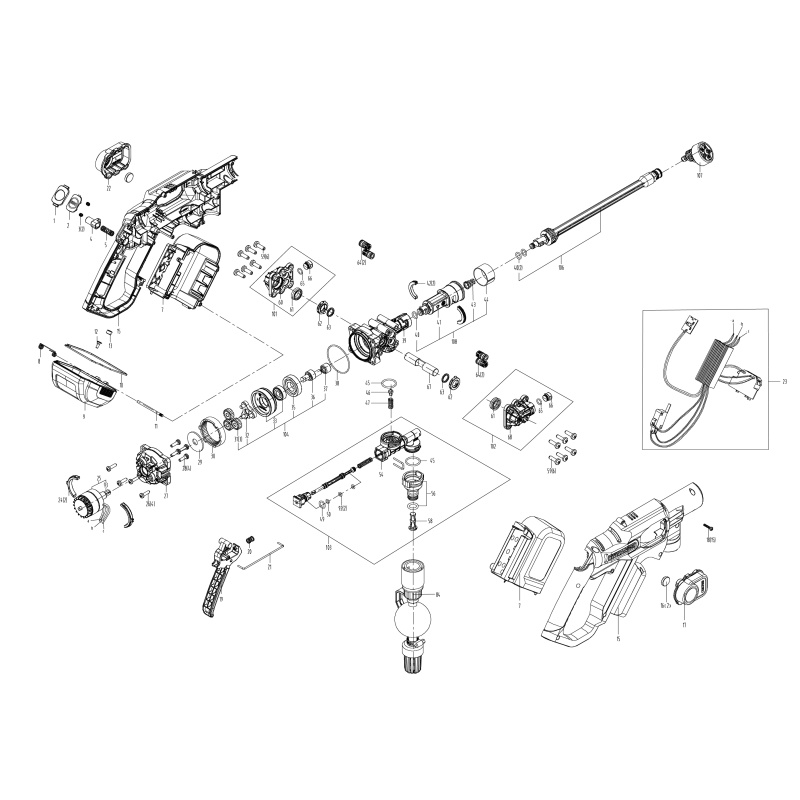 Conjunto de cubierta XR50048124 ORIGINAL WORX