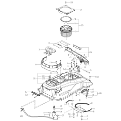 ORIGINAL WORX FOLDING TOP COVER SENSOR XR50029480 | NewgardenParts.com