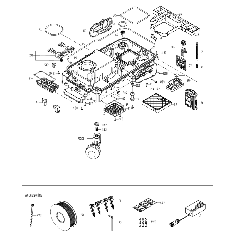 Akku (Li-Ion, 4 Ah, 20 V) WA3014 XR50048919 ORIGINAL WORX