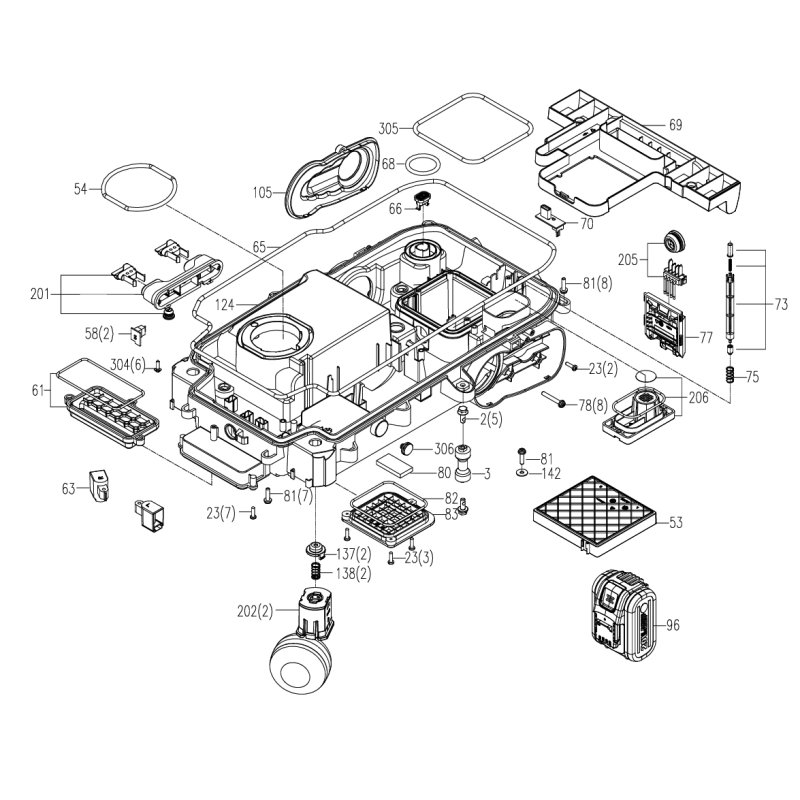 Base XR50048367 ORIGINAL WORX