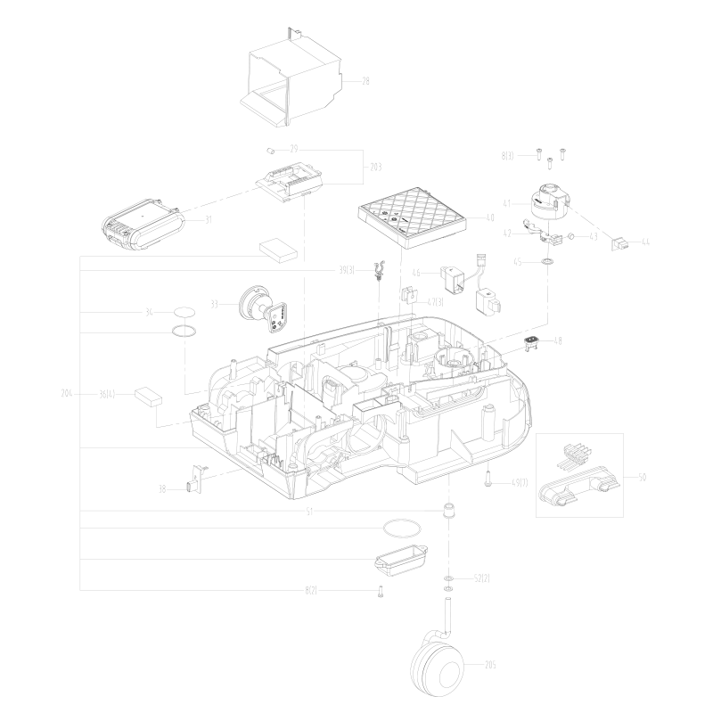 Battery pack (Li-ion, 2Ah, 20V) WA3551.1 XR50049397 ORIGINAL WORX