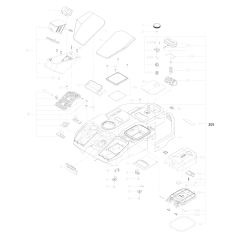 Cubierta decorativa XR50047153 ORIGINAL WORX | NewgardenParts.com