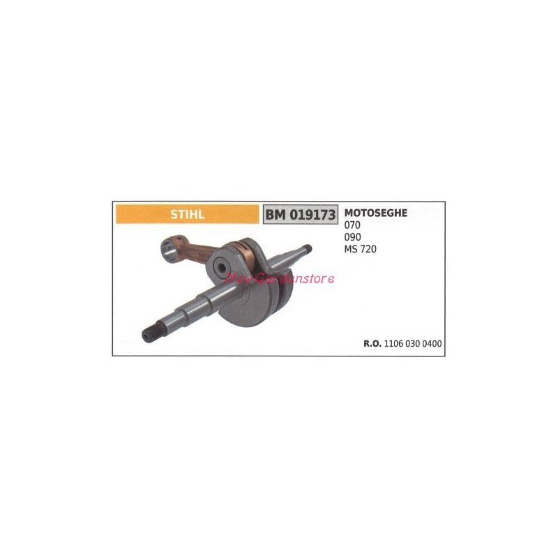 STIHL arbre d'entraînement pour moteur de tronçonneuse 070 090 MS 720 019173