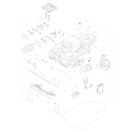 Base Assembly XR50047227 ORIGINAL WORX | NewgardenParts.com