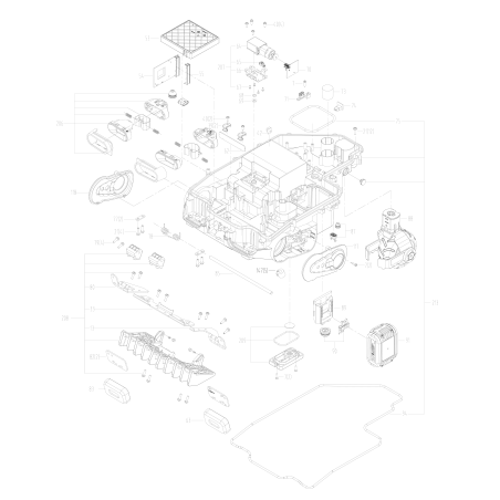 Sealing strip XR50048115 ORIGINAL WORX | NewgardenParts.com