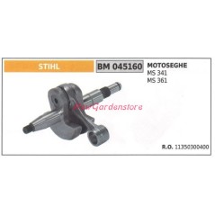 Eje de accionamiento STIHL para motor de motosierra MS 341 361 045160